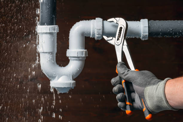 Professional Leak Detection technician working in Graham, NC